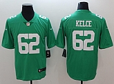 Nike Eagles 62 Jason Kelce Green 2021 Draft Vapor Limited Jersey,baseball caps,new era cap wholesale,wholesale hats